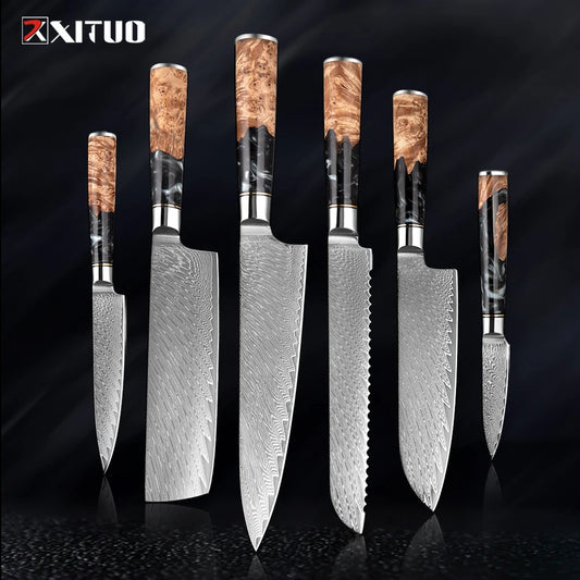 Kagoshima 6 pcs Knife Set