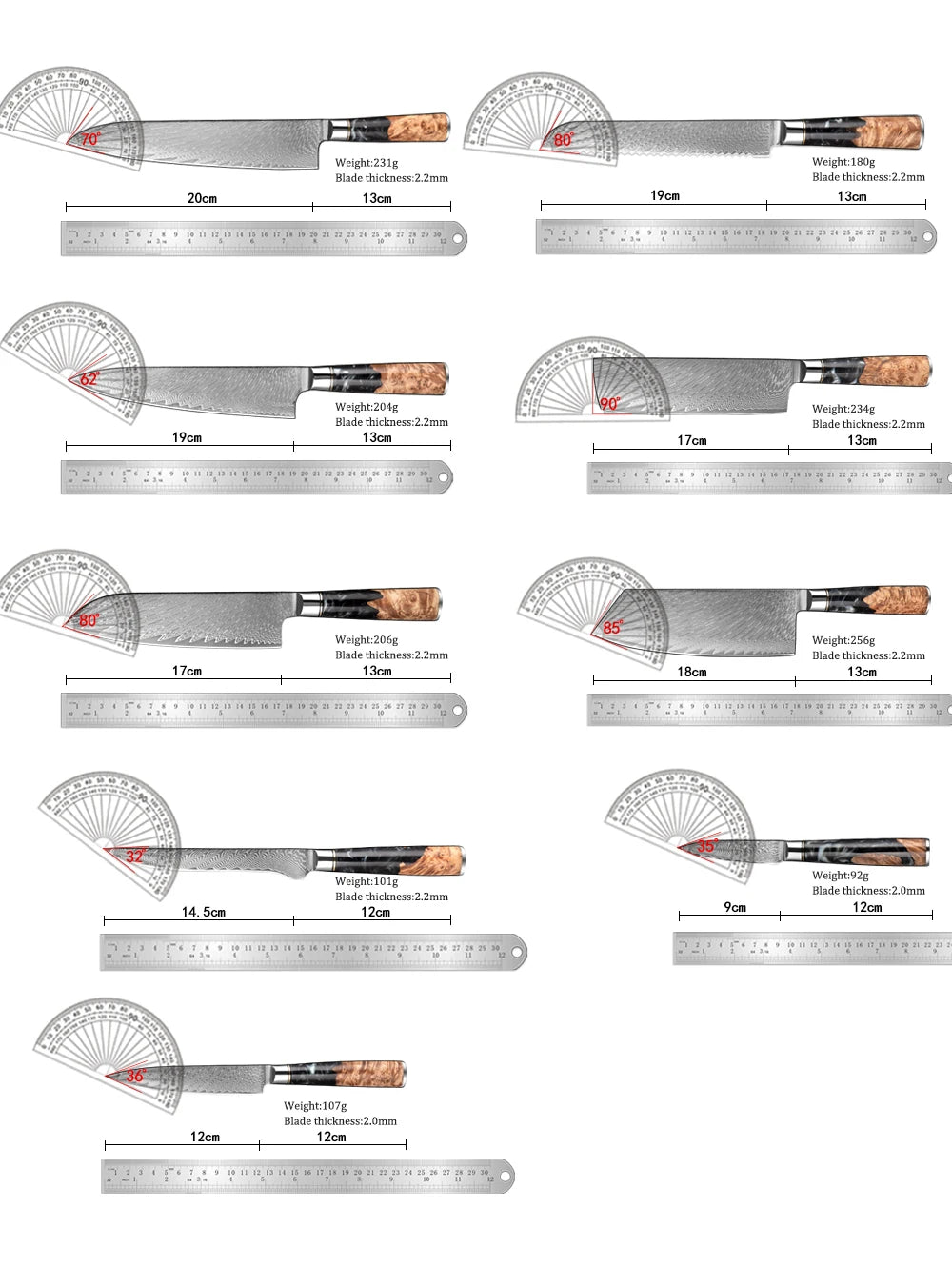 Kagoshima 7" Nakiri Knife